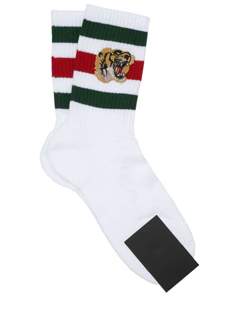 gucci socks tiger|gucci over knee socks.